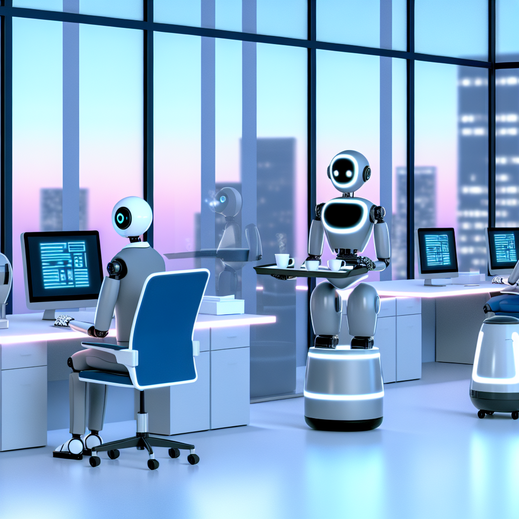 Przyszłość robotów w pracy biurowej