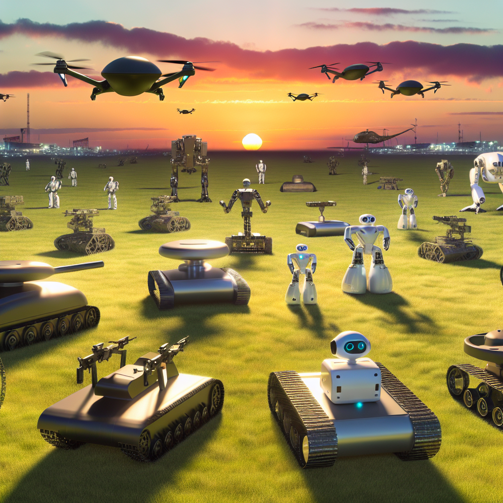 Roboty w wojsku – taktyka przyszłości