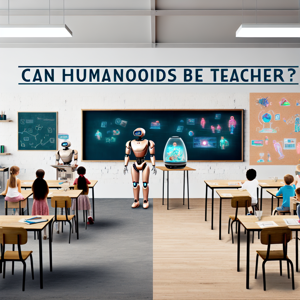 Czy humanoidy mogą być nauczycielami?