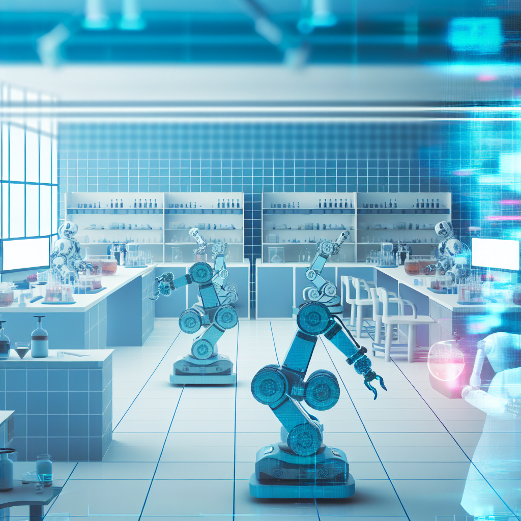 Roboty w laboratoriach – automatyzacja badań naukowych