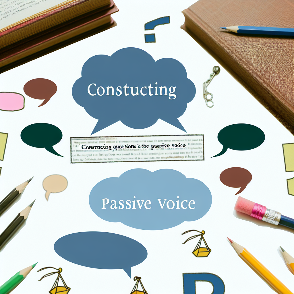 jak tworzyć pytania w stronie biernej