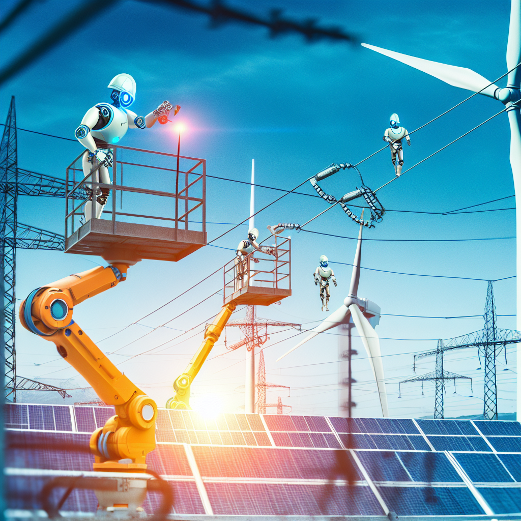 Jak roboty wspierają branżę energetyczną?