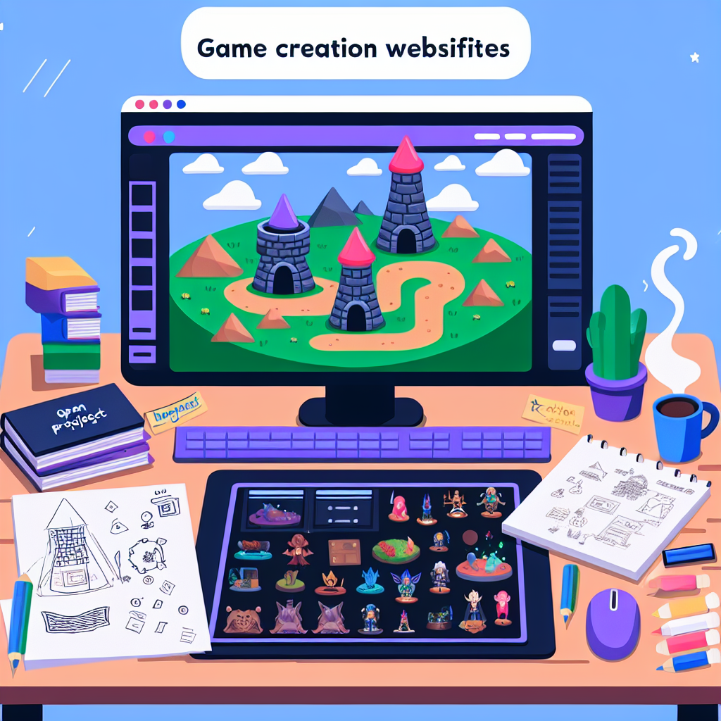 strony do tworzenia gier